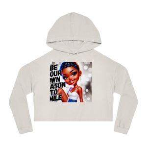 Motivational Cropped Hoodie